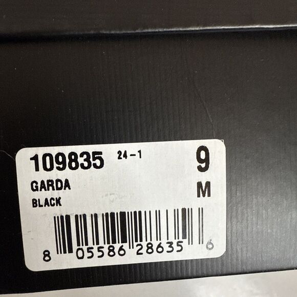 Michael Shannon Womens Garda 9m Black Open Peep‎ Toe Espadrille Wedge Sandals - Picture 12 of 12